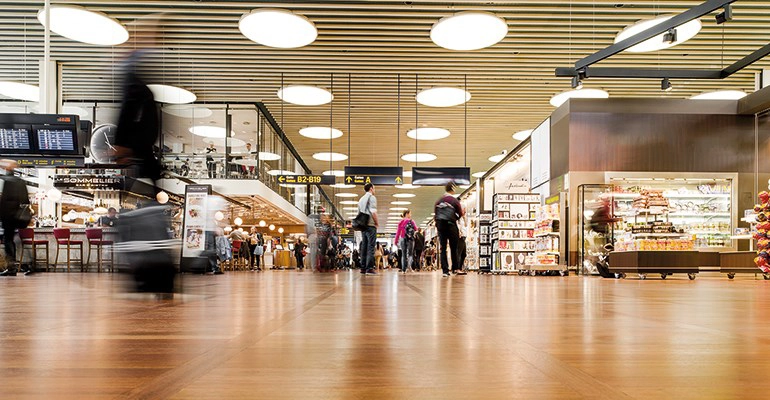 Bona® finish used in Copenhagen Airport