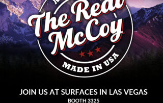 Join at Surfaces in Las Vegas, Booth 3325.